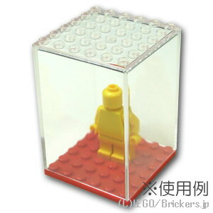 レゴ ディスプレイケース 6 x 6 x 7 [ Tr,Clear / トランスクリアー ] | lego ブロック 収納 ケース カスタム パーツ ミニフィグ 人形