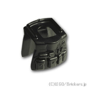 レゴ カスタム パーツ ミニフィグ タクティカルベスト L4T [Black/ブラック] | レゴ互換品 ミニフィギュア 人形 ミリタリー 装備 ベスト 防弾チョッキのサムネイル