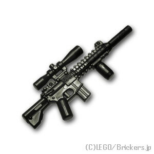 レゴ カスタム パーツ ミニフィグ スナイパー ライフル M134 [Black/ブラック] | レゴ互換品 ミニフィギュア 人形 ミ…