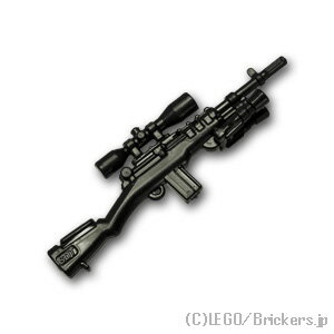 レゴ カスタム パーツ ミニフィグ スナイパー ライフル M14 [Black/ブラック] | レゴ互換品 ミニフィギュア 人形 ミリタリー 武器 銃のサムネイル
