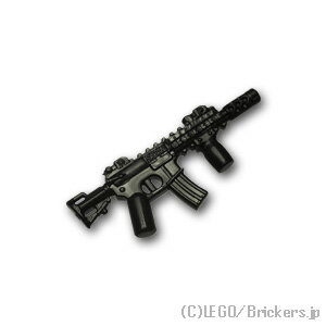 レゴ カスタム パーツ ミニフィグ アサルトライフル M4A4 [Black/ブラック] | レゴ互換品 ミニフィギュア 人形 ミリタリー 武器 銃 ラ..