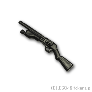 レゴ カスタム パーツ ミニフィグ ショットガン M500t [Black/ブラック] | レゴ互換品 ミニフィギュア 人形 ミリタリー 武器 銃