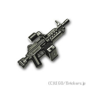 レゴ カスタム パーツ ミニフィグ ライトマシンガン MK46 [Black/ブラック] | レゴ互換品 ミニフィギュア 人形 ミリタリー 武器 銃 マシンガン