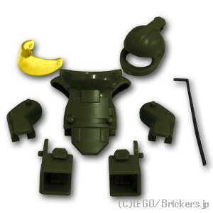 レゴ カスタム パーツ 爆発物処理班セット [Tank Green/タンクグリーン] | レゴ互換品 ミニフィギュア 人形 武器 装備