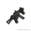 レゴ カスタム パーツ ミニフィグ サブマシンガン UMP45  | レゴ互換品 ミニフィギュア 人形 ミリタリー 武器 銃 マシンガン 機関銃
