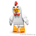レゴ ミニフィギュア シリーズ 9 チキンの着ぐるみを着た男 | lego 71000 ミニフィグ