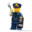 レゴ ミニフィギュア シリーズ 9 警察官 | lego 71000 ミニフィグ