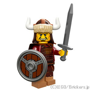 レゴ ミニフィギュア シリーズ 12 フン族の戦士 | lego 71007 ミニフィグ