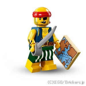 レゴ ミニフィギュア シリーズ 16 ごろつき海賊 | lego 71013 ミニフィグ