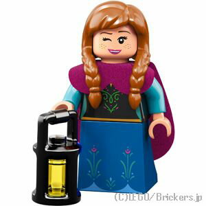 楽天市場 レゴ ミニフィギュア ディズニー シリーズ2 アナ ミニフィグ Lego 人形 アナと雪の女王 アナ雪 プリンセス ブリッカーズ楽天市場店