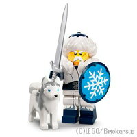 レゴミニフィギュアシリーズ-22-スノーウォーリアー(雪の戦士)|LEGO純正品のフィギュア人形ミニフィグ