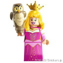 レゴ ミニフィギュア ディズニー100 - オーロラ姫とオウル - 眠れる森の美女 LEGO純正品の フィギュア 人形 ミニフィグ