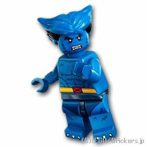 レゴ ミニフィギュア マーベルシリーズ2 - ビースト(X-Men ’97) / レゴ®ミニフィギュア マーベルシリーズ2 | LEGO純正品の フィギュア 人形 ミニフィグ 2