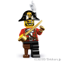 レゴ ミニフィギュア シリーズ 8 パイレーツ・キャプテン | lego 8833 ミニフィグ
