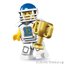 レゴ ミニフィギュア シリーズ 8 アメリカンフットボール選手 | lego 8833 ミニフィグ