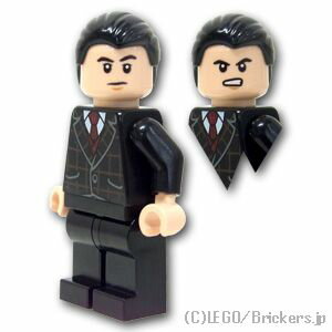 レゴ スーパー・ヒーローズ ミニフィグ ブルース ウェイン - ブラックスーツ | LEGO純正品の フィギュア 人形 ミニフィギュア