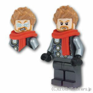 レゴ スーパー・ヒーローズ ミニフィグ ソー - 赤いスカーフ | LEGO純正品の フィギュア 人形 ミニフィギュア
