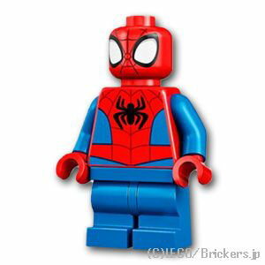 レゴ スーパー ヒーローズ ミニフィグ スパイダーマン - ミディアムレッグ LEGO純正品の フィギュア 人形 ミニフィギュア