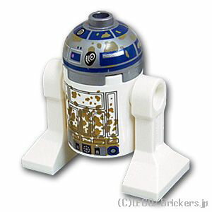 レゴ スター・ウォーズ ミニフィグ R2-D2 アストロメックドロイド - ダート | LEGO純正品の フィギュア 人形 ミニフィギュア