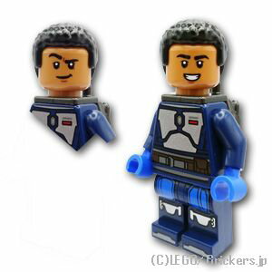 レゴ スター・ウォーズ ミニフィグ マンダロリアン艦隊司令官| LEGO純正品の フィギュア 人形 ミニフィギュア