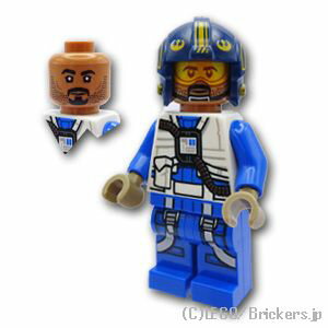 レゴ スター・ウォーズ ミニフィグ ポーター大尉 - スター・ウォーズ アソーカ| LE...