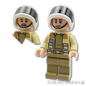 レゴ スター・ウォーズ ミニフィグ ウェッジ・アンティリーズ - スター・ウォーズ| LEGO純正品の フィギュア 人形 ミニフィギュア
