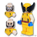 レゴ スーパー・ヒーローズ ミニフィグ ウルヴァリン - X-MEN| LEGO純正品の フィギュア 人形 ミニフィギュア