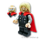 レゴ スーパー・ヒーローズ ミニフィグ トール - プラスチックマント| LEGO純正品の フィギュア 人形 ミニフィギュア