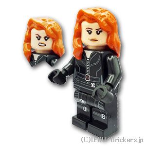 レゴ スーパー・ヒーローズ ミニフィグ ブラック・ウィドウ| LEGO純正品の フィギュア 人形 ミニフィギュア