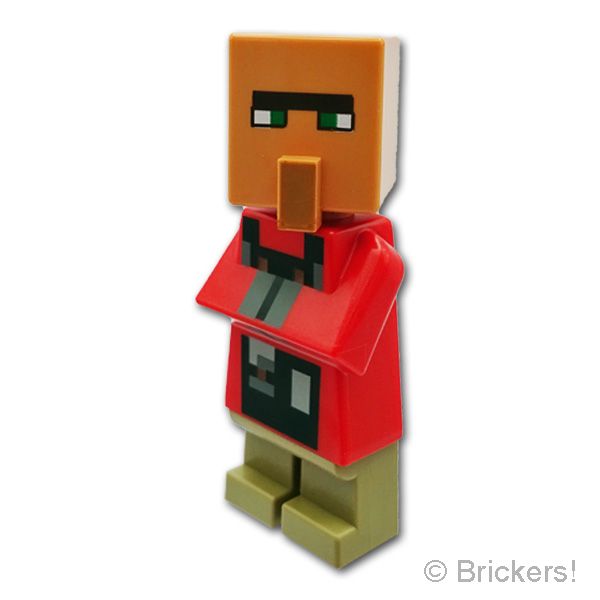 レゴ マインクラフト ミニフィグ 邪悪な村人 略奪者 - マインクラフト| LEGO純正品...