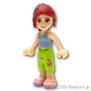 レゴ フレンズ ミニフィグ フレンズ ミア | LEGO純正品の フィギュア 人形 ミニフィギュア