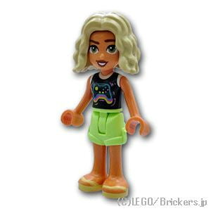 ●レゴ フレンズ ミニフィグ ●商品名：フレンズ ノヴァ - ゲームコントローラーシャツ ※未使用品のお届けになりますが、商品の性質上、細かなキズなどがある場合があります。 ※開封後ビニールにパックしております。