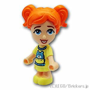 ●レゴ フレンズ ミニフィグ ●商品名：フレンズ エラ - 猫プリントのドレス ※未使用品のお届けになりますが、商品の性質上、細かなキズなどがある場合があります。 ※開封後ビニールにパックしております。