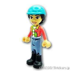 レゴ フレンズ ミニフィグ フレンズ リアン - 乗馬スタイル| LEGO純正品の フィギュア 人形 ミニフィギュア