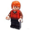 レゴ ハリー・ポッター ミニフィグ ロン・ウィーズリー - ブラック私服 | LEGO純正品の フィギュア 人形 ミニフィギュア