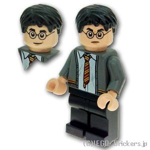 レゴ ハリー ポッター ミニフィグ ハリー ポッター -グリフィンドールカーディガン(75966) LEGO純正品の フィギュア 人形 ミニフィギュア