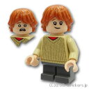 レゴ ハリー・ポッター ミニフィグ ロン・ウィーズリー - タン セーター| LEGO純正品の フィギュア 人形 ミニフィギュア