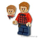 レゴ ジュラシック・ワールド ミニフィグ オーウェン・グレイディ - 赤いチェックシャツ | LEGO純正品の フィギュア 人形 ミニフィギュア