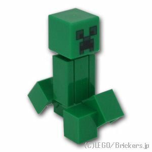 レゴ マインクラフト ミニフィグ クリーパー | LEGO純正品の フィギュア 人形 ミニフィギュア