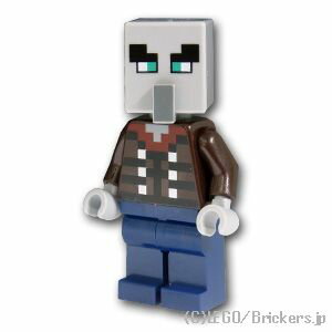 レゴ マインクラフト ミニフィグ イリジャー ヴィンディケーター - マインクラフト | LEGO純正品の フィギュア 人形 ミニフィギュア
