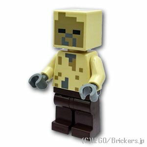 レゴ マインクラフト ミニフィグ ハスク - マインクラフト| LEGO純正品の フィギュア 人形 ミニフィギュア