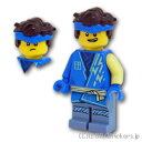 レゴ ニンジャゴー ミニフィグ ジェイ - コア(ヘア） | LEGO純正品の フィギュア 人形 ミニフィギュア