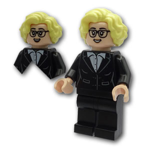 レゴ その他のミニフィグ ミニフィグ サッカー監督 - ブラックスーツ| LEGO純正品の フィギュア 人形 ミニフィギュア