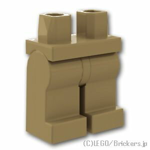 レゴ パーツ ミニフィグ レッグ [ Dark Tan / ダークタン ] | LEGO純正品の バラ 売り