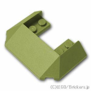 レゴ パーツ トレイン ルーフ 6 x 4 [ Olive Green / オリーブグリーン ]  LEGO純正品の バラ 売り