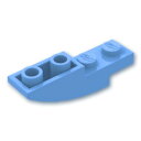 レゴ パーツ 逆スロープ カーブ 1 x 4 [Bt,Lt Blue/ブライトライトブルー] | LEGO純正品の バラ 売り