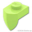 レゴ パーツ プレート 1 x 1 - 歯 垂直 [ Yellowish Green / イエローイッシュグリーン ] | LEGO純正品の バラ 売り