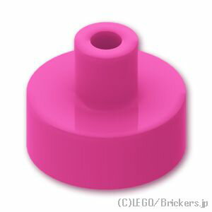 レゴ パーツ タイル 1 x 1 - ラウンド バー [ Dark Pink / ダークピンク ] | LEGO純正品の バラ 売り