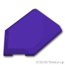 レゴ パーツ タイル 2 x 3 - 五角形 [ Dark Purple / ダークパープル ] | LEGO純正品の バラ 売り