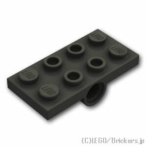 レゴ パーツ テクニック 2 x 4 - Wべアリングプレート [ Black / ブラック ] | LEGO純正品の バラ 売り